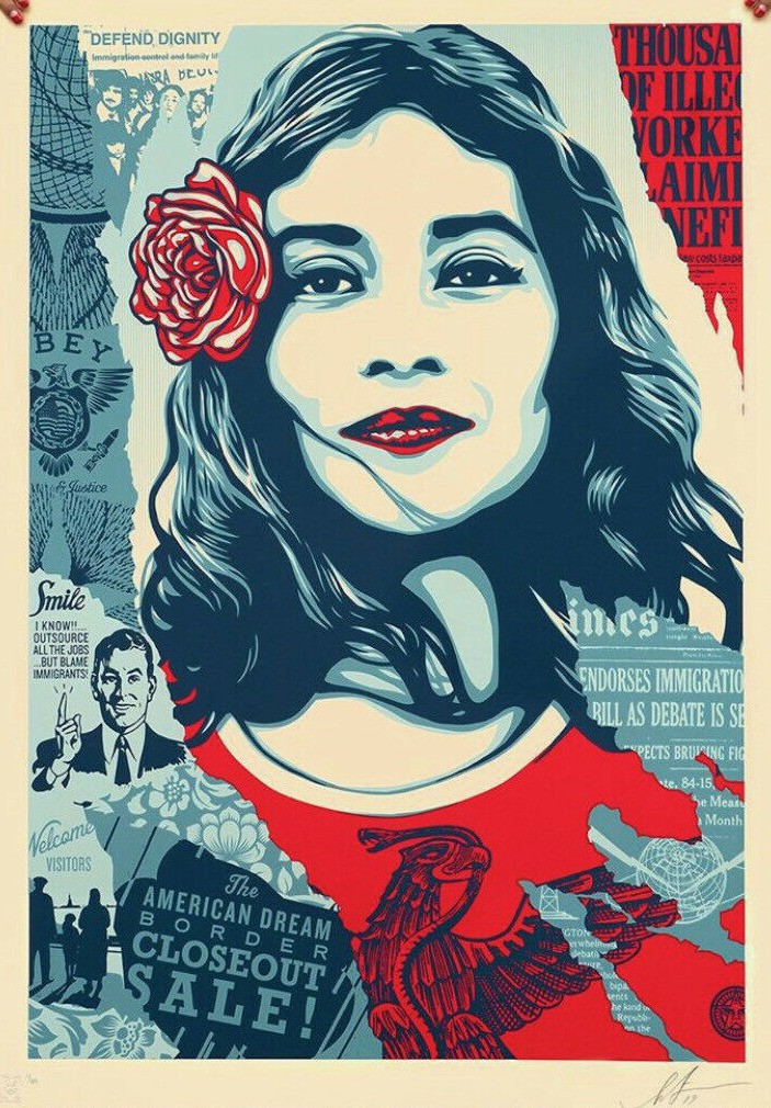 Shepard Fairey (Obey), Defend dignity Shepard Fairey (Obey), Defend dignity