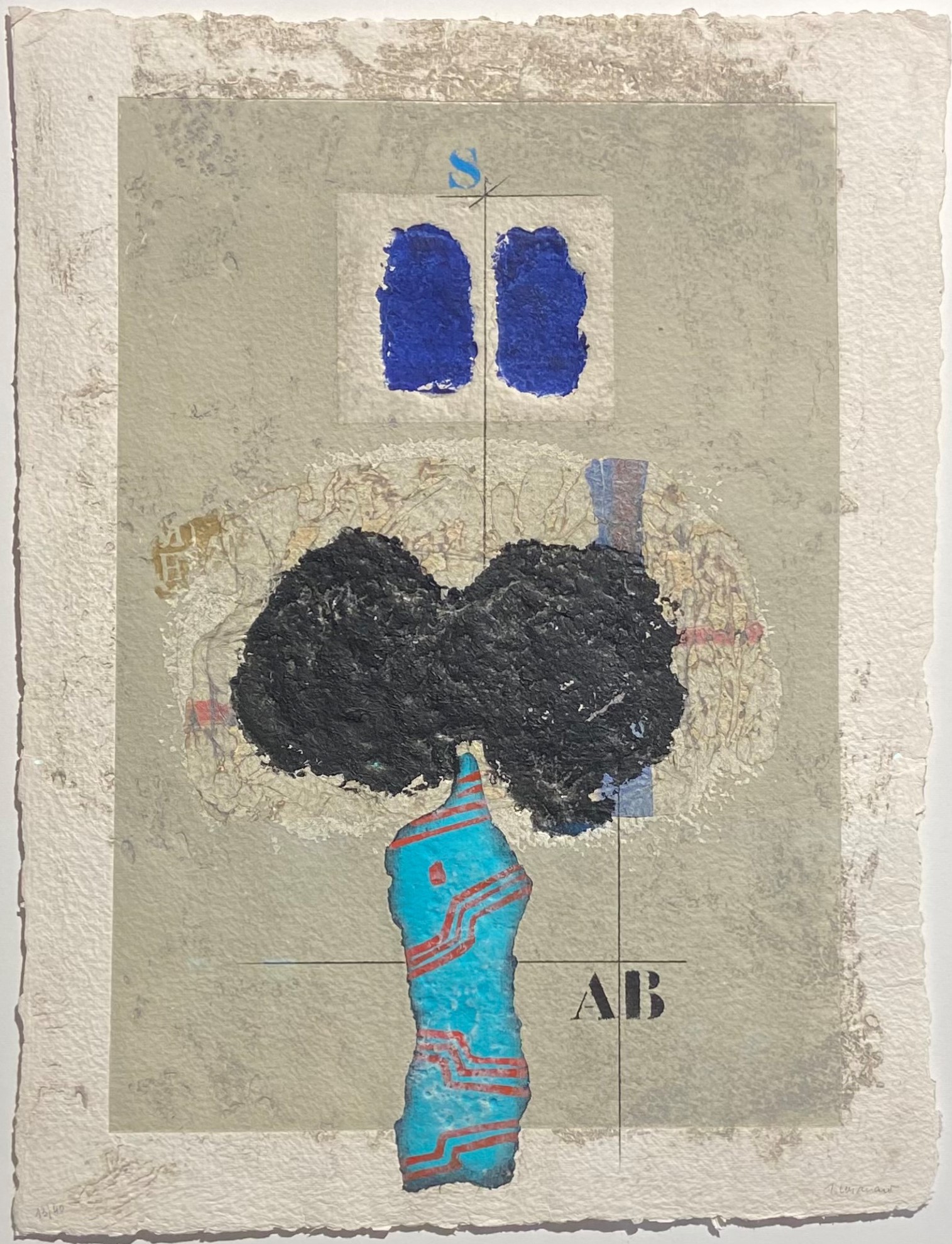 James Coignard, Mannequin bleu James Coignard, Mannequin bleu