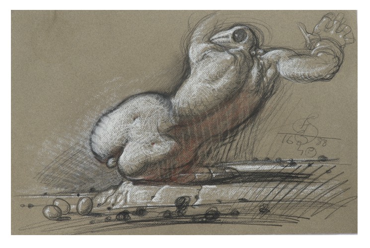 Franciszek Starowieyski, Sans titre Franciszek Starowieyski, Sans titre