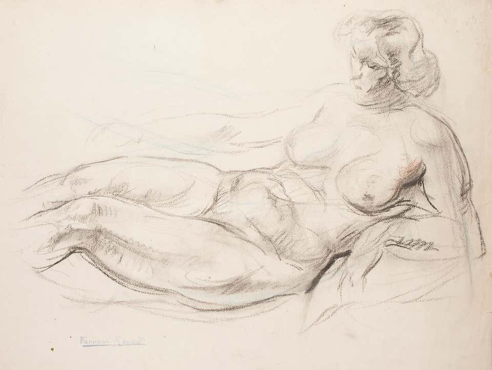 Albert Fernand-Renault, Nude Albert Fernand-Renault, Nude