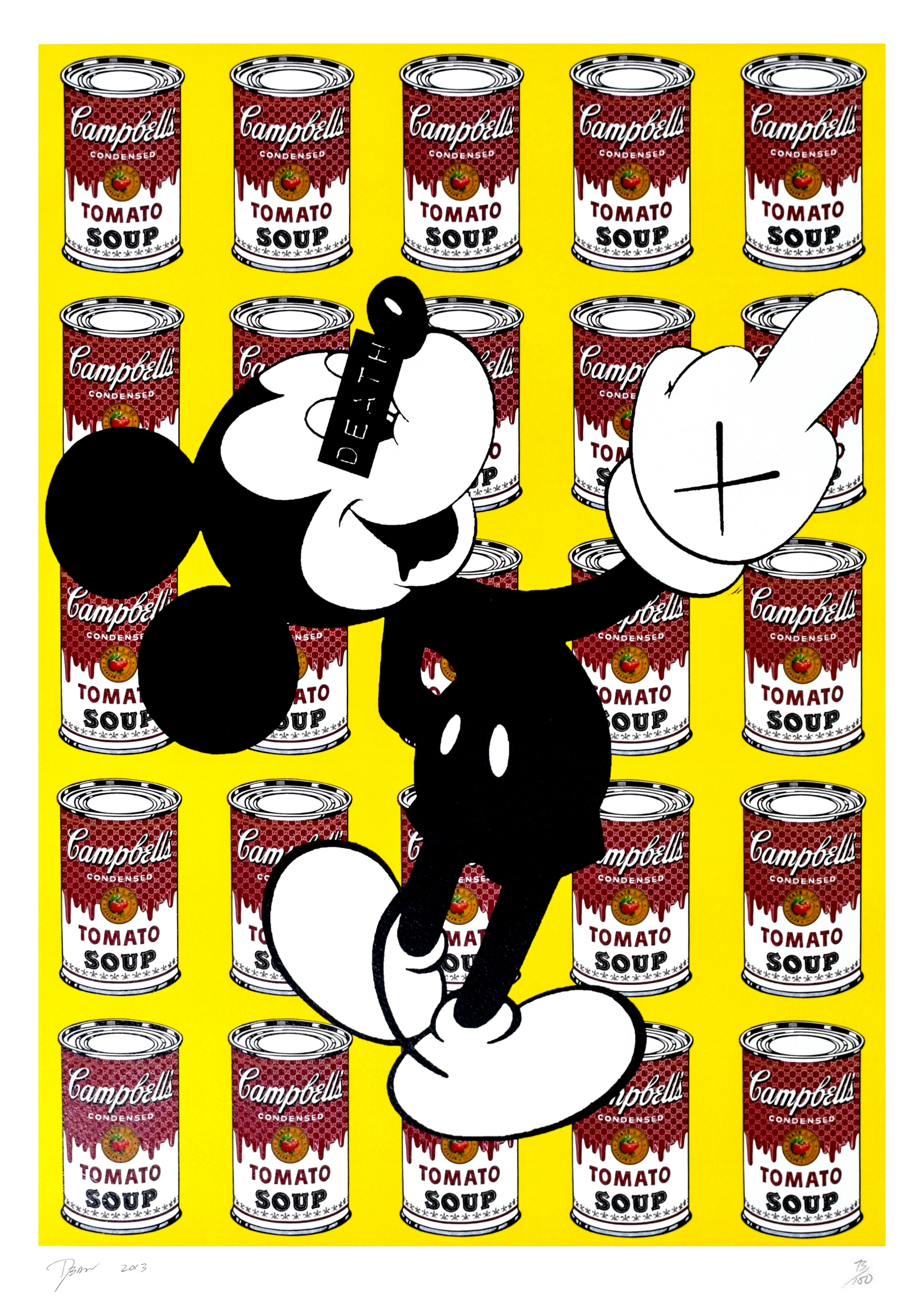 Death NYC, Mouse finger soup yellow Death NYC, Mouse finger soup yellow