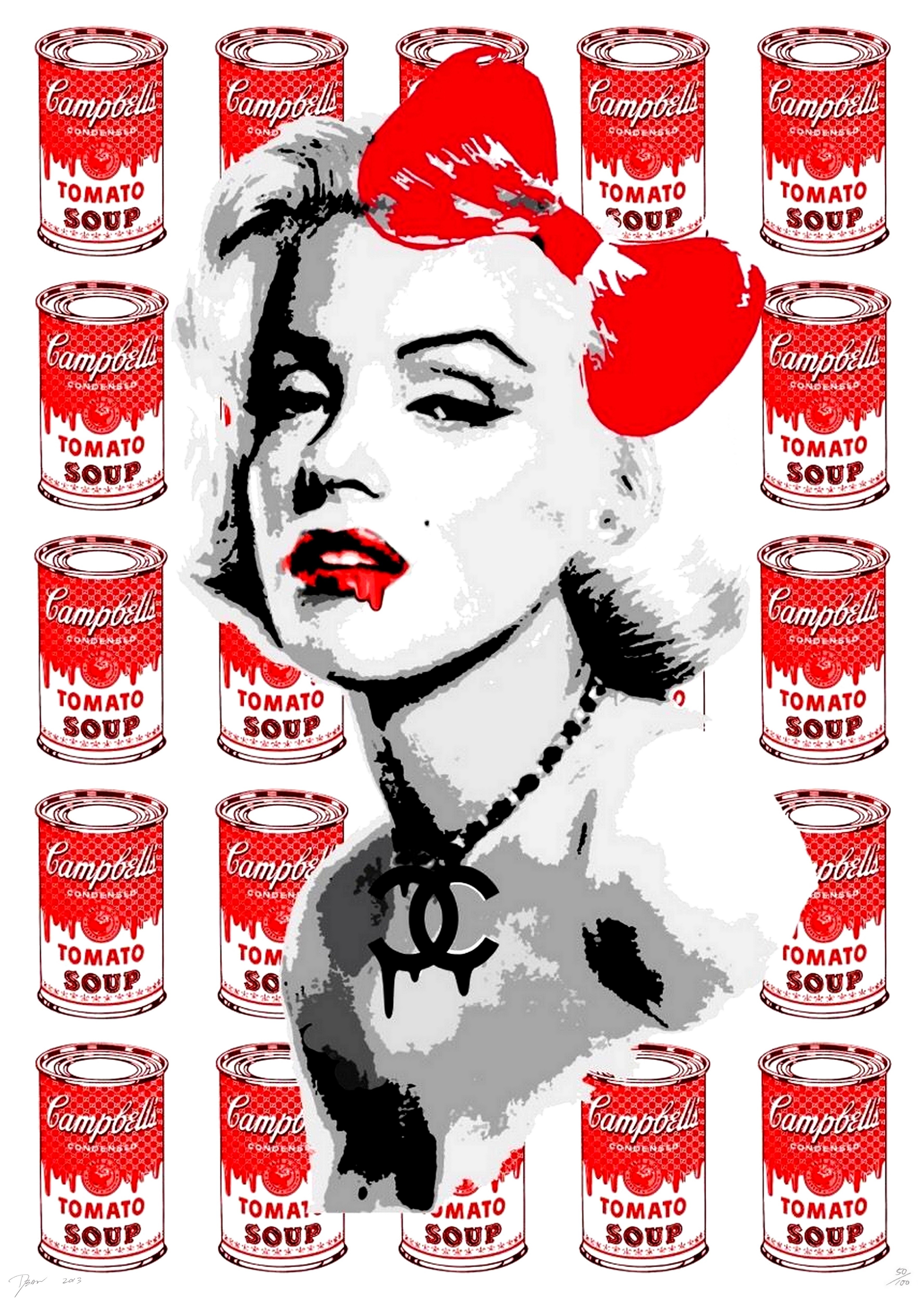 Death NYC, Monroe Soup red Death NYC, Monroe Soup red