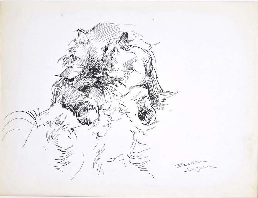 Marie-Paulette Lagosse, The Cat Marie-Paulette Lagosse, The Cat