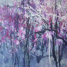 Peinture, Sakura is blooming, Tanya Vasilenko