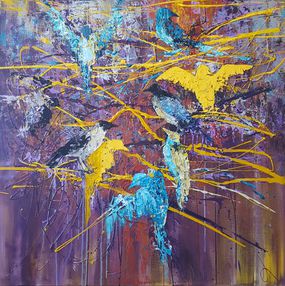 Gemälde, Bird market, Tanya Vasilenko