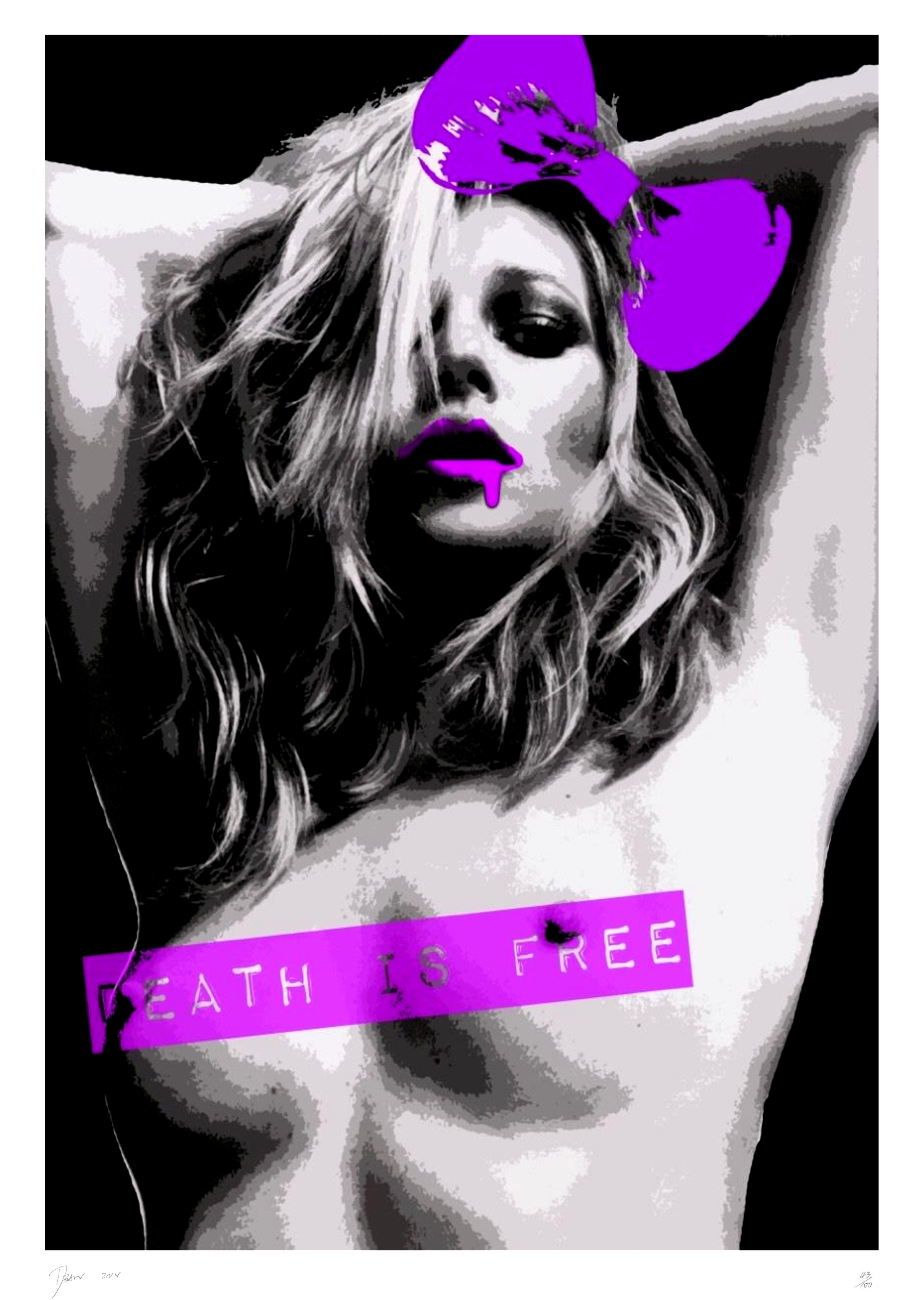 Death NYC, Kate Moss P Purple Death NYC, Kate Moss P Purple