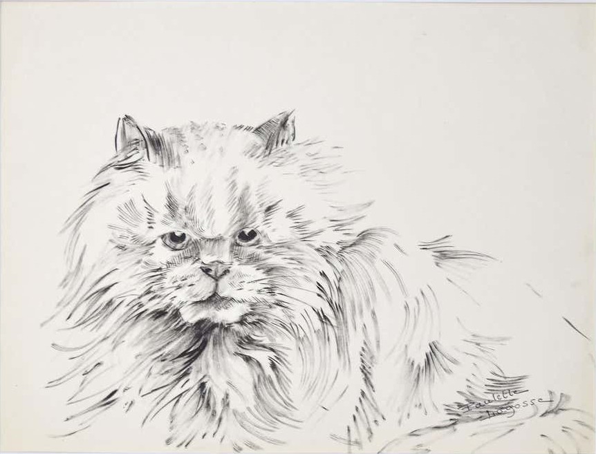 Marie-Paulette Lagosse, The Cat Marie-Paulette Lagosse, The Cat