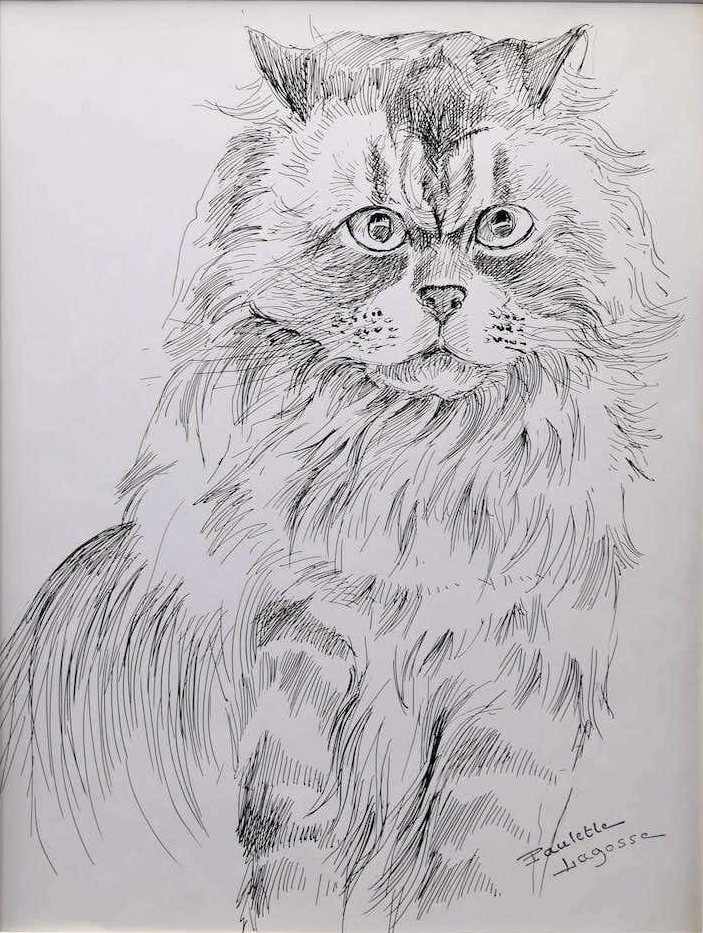 Marie-Paulette Lagosse, The Cat Marie-Paulette Lagosse, The Cat