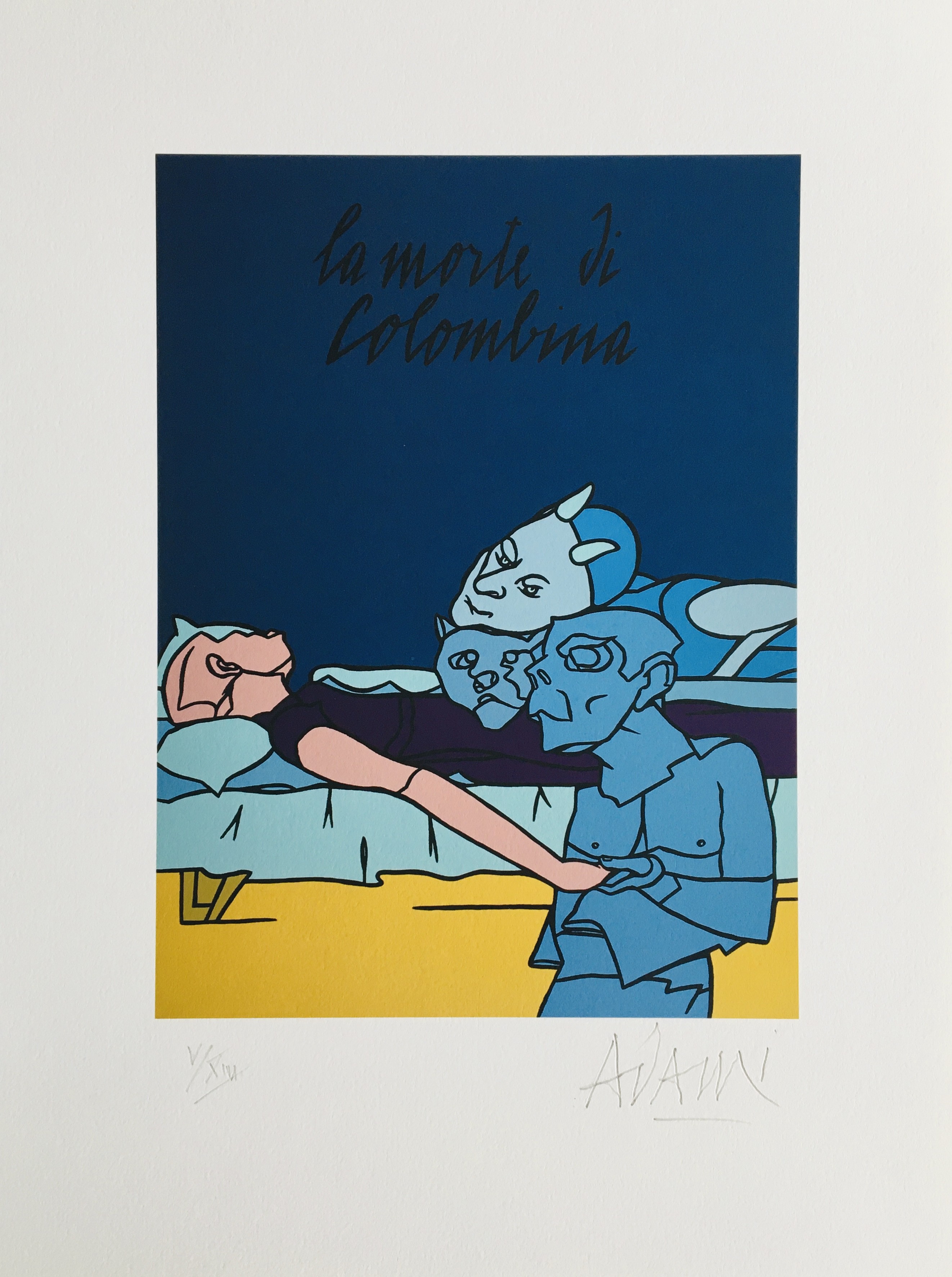 Valerio Adami, Colombine Valerio Adami, Colombine