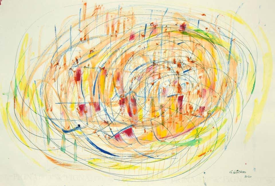Giorgio Lo Fermo, Geometrical Abstract Composition Giorgio Lo Fermo, Geometrical Abstract Composition