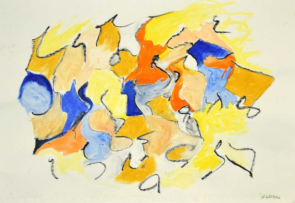 Giorgio Lo Fermo, Geometrical Abstract Composition Giorgio Lo Fermo, Geometrical Abstract Composition