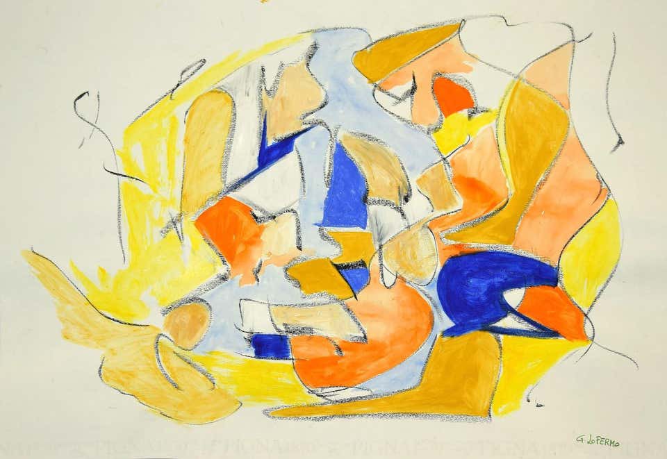 Giorgio Lo Fermo, Geometrical Abstract Composition Giorgio Lo Fermo, Geometrical Abstract Composition