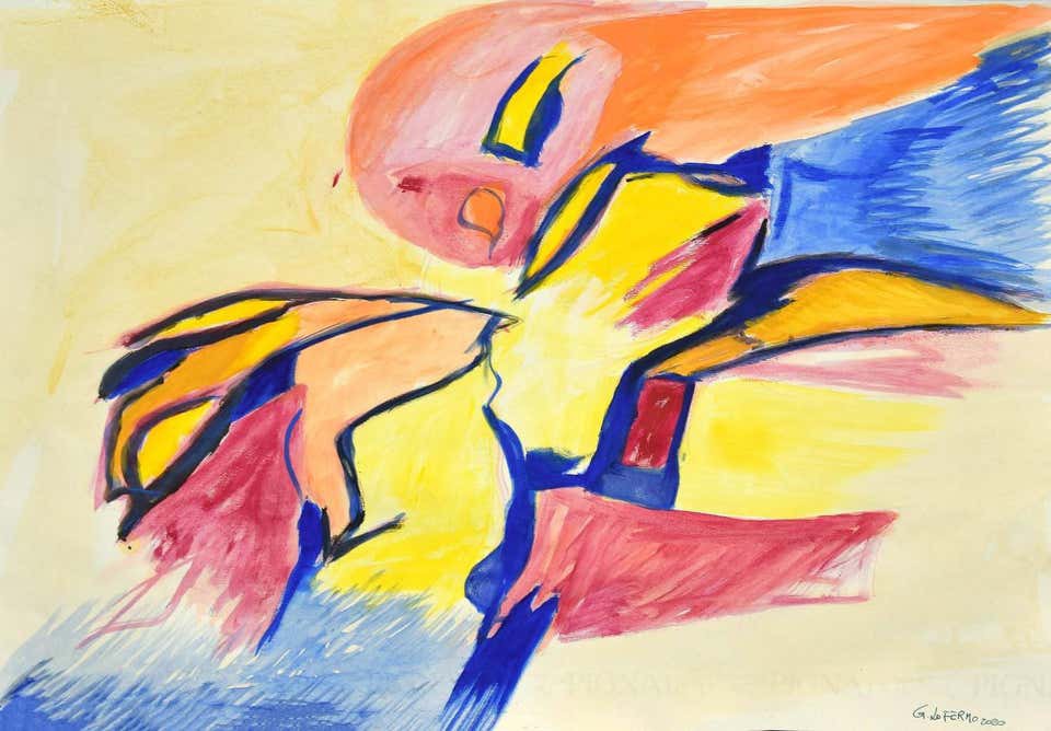 Giorgio Lo Fermo, Geometrical Abstract Composition Giorgio Lo Fermo, Geometrical Abstract Composition