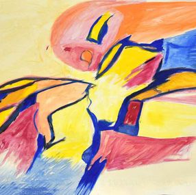 Peinture, Geometrical Abstract Composition, Giorgio Lo Fermo
