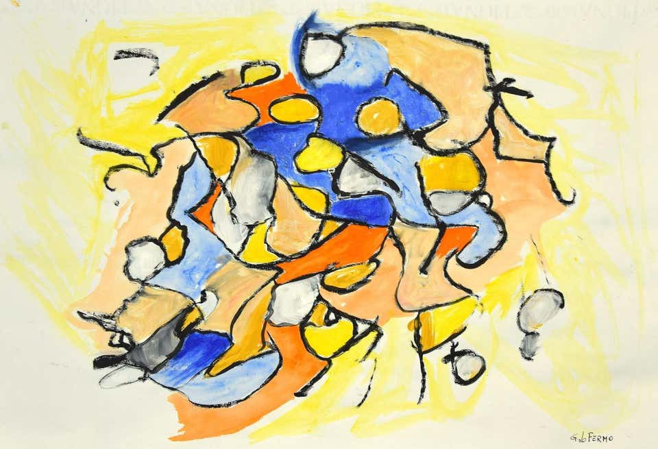 Giorgio Lo Fermo, Geometrical abstract composition Giorgio Lo Fermo, Geometrical abstract composition