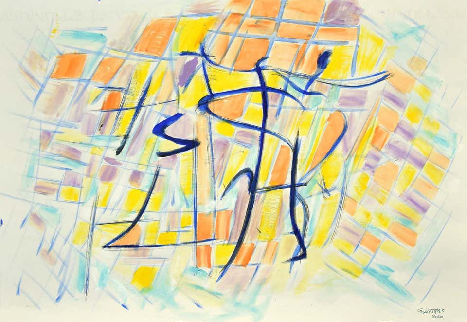 Giorgio Lo Fermo, Geometrical Abstract Composition Giorgio Lo Fermo, Geometrical Abstract Composition
