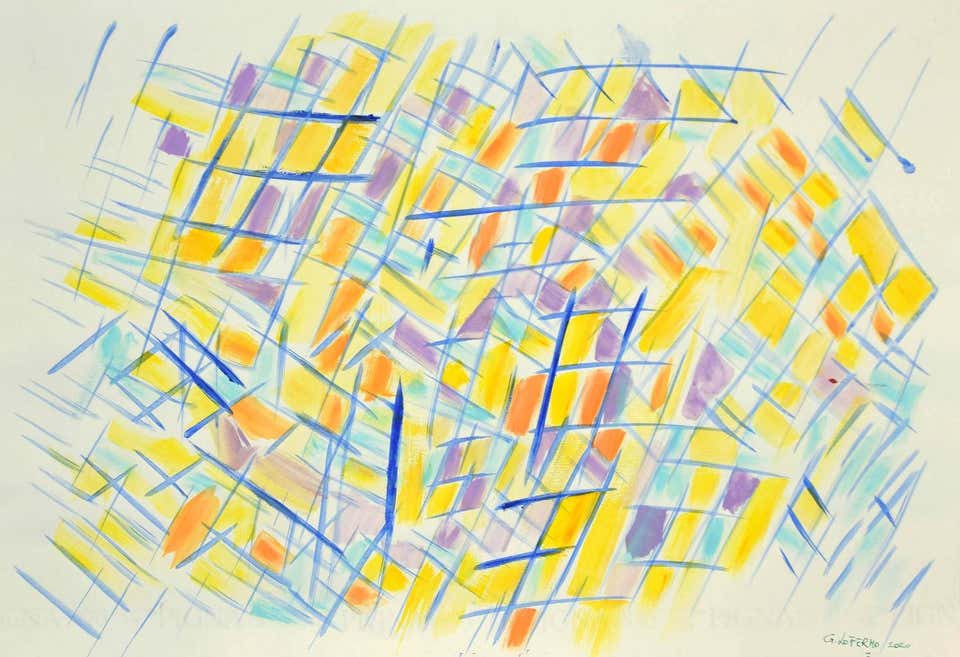 Giorgio Lo Fermo, Geometrical Abstract Composition Giorgio Lo Fermo, Geometrical Abstract Composition