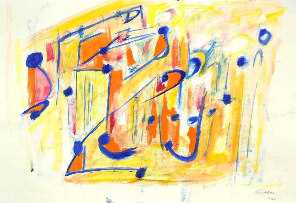 Giorgio Lo Fermo, Geometrical Abstract Composition Giorgio Lo Fermo, Geometrical Abstract Composition