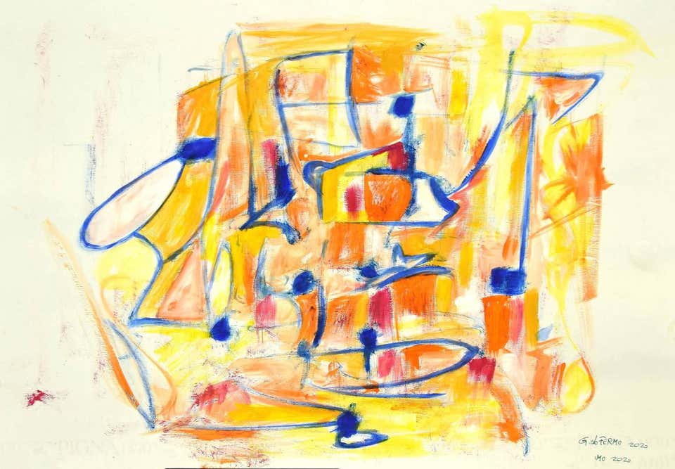 Giorgio Lo Fermo, Geometrical Abstract Composition Giorgio Lo Fermo, Geometrical Abstract Composition