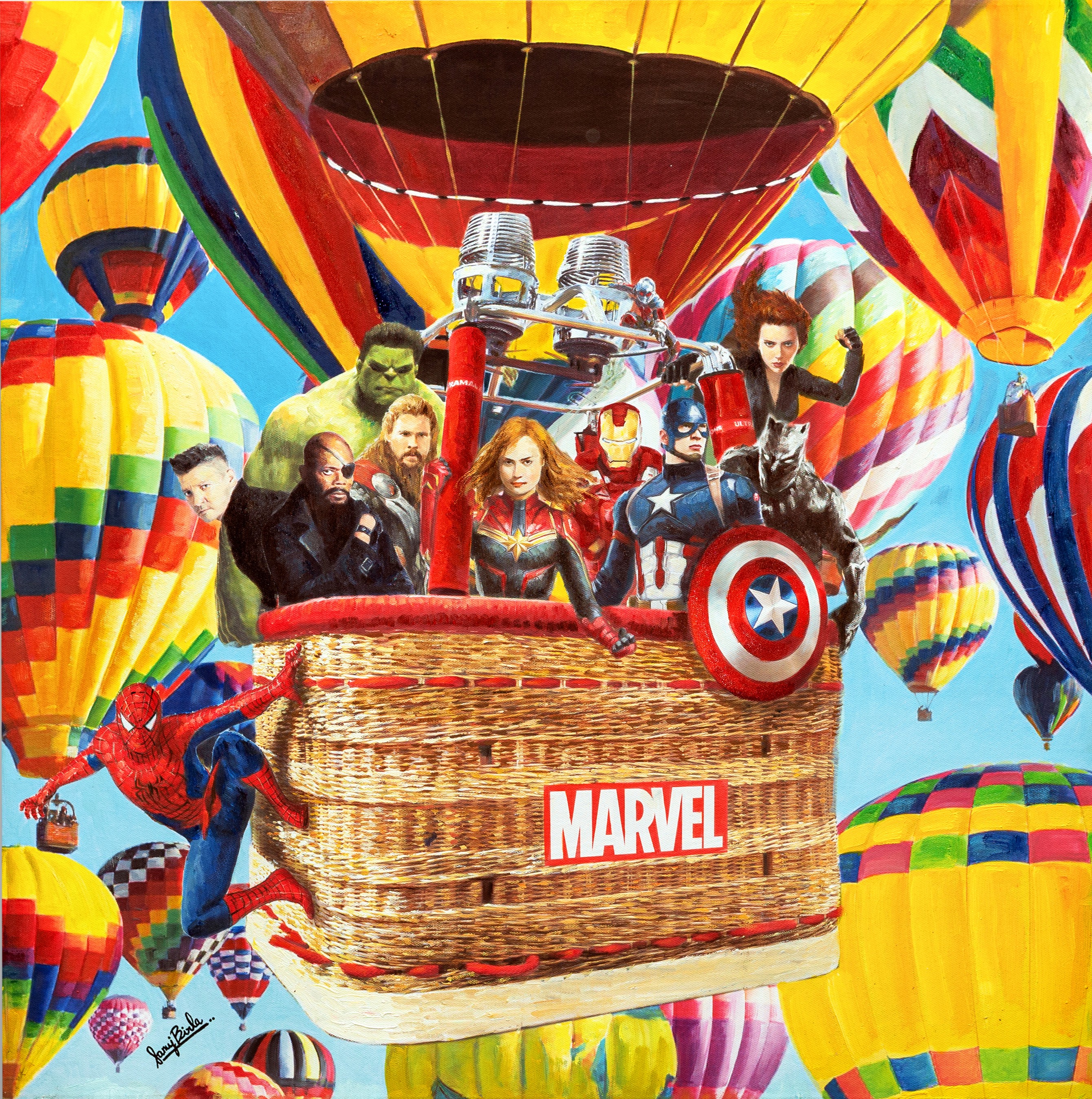Sanuj Birla, Superhero's balloon ride Sanuj Birla, Superhero's balloon ride