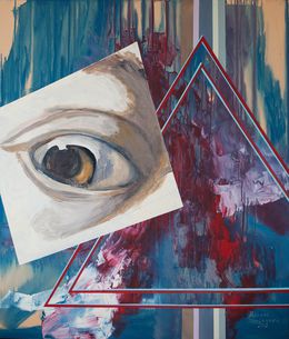 Peinture, Omnipresent Eye, Michael Levchenko