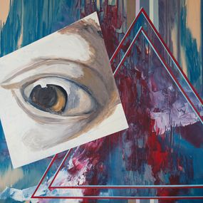 Gemälde, Omnipresent Eye, Michael Levchenko