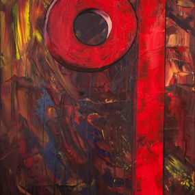 Painting, Dreams of Chichen-Iza Mexico series, Michael Levchenko