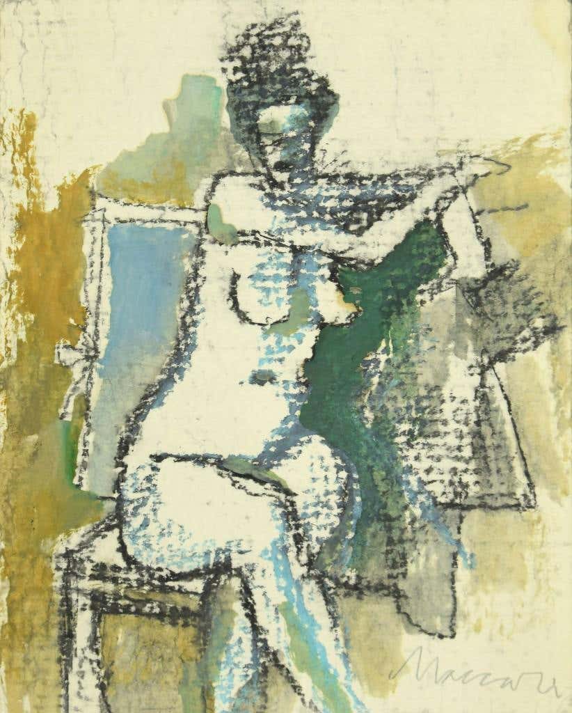 Mino Maccari, Nude of a Woman Mino Maccari, Nude of a Woman