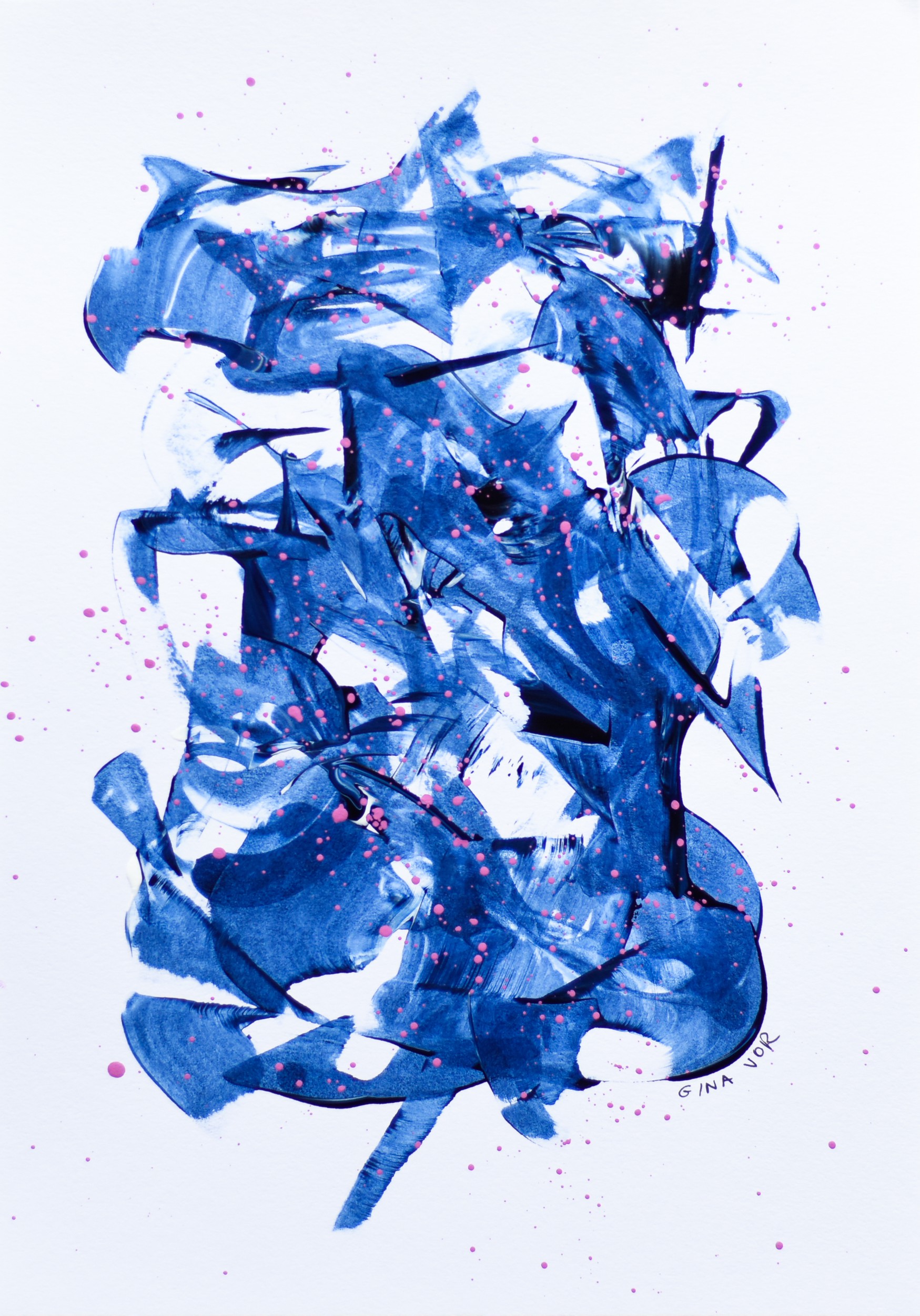 Gina Vor, Prussian blue 2 Gina Vor, Prussian blue 2