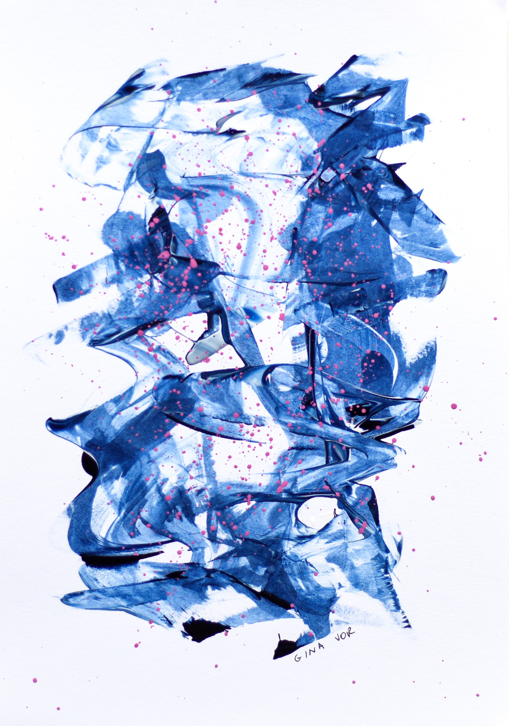 Gina Vor, Prussian Blue 3 Gina Vor, Prussian Blue 3