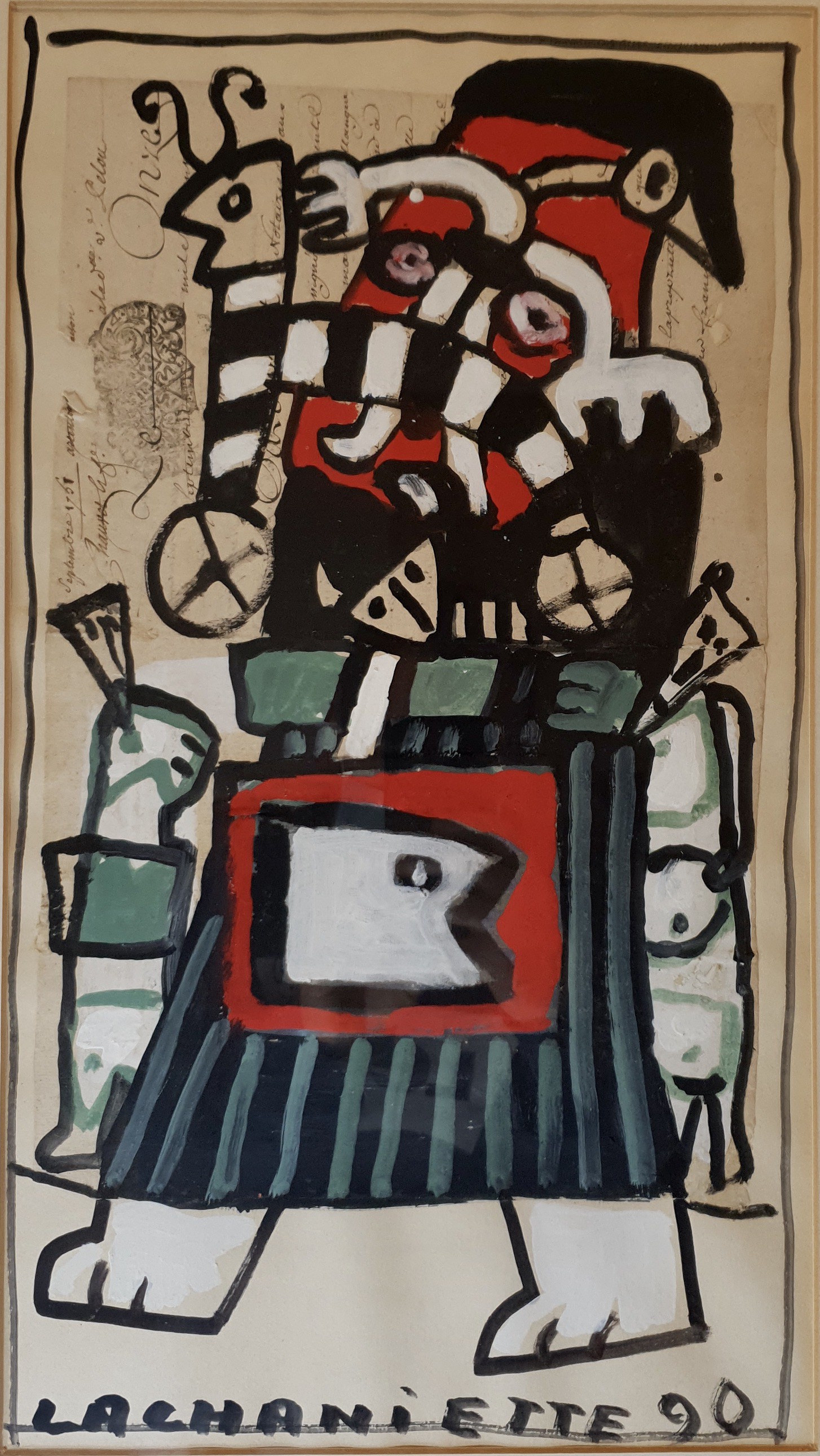 Bernard Lachaniette, La petite famille Bernard Lachaniette, La petite famille