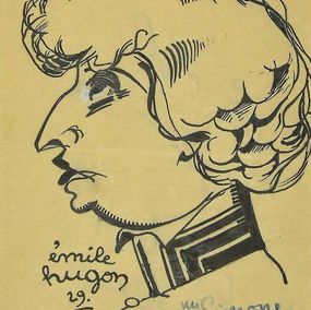 Fine Art Drawings, L'Ainglon, Emile Hugon