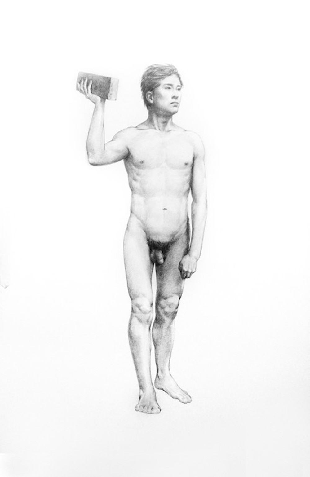 Wang Kai Chen, Studies for an academic drawing of the silent majority 4 Wang Kai Chen, Studies for an academic drawing of the silent majority 4