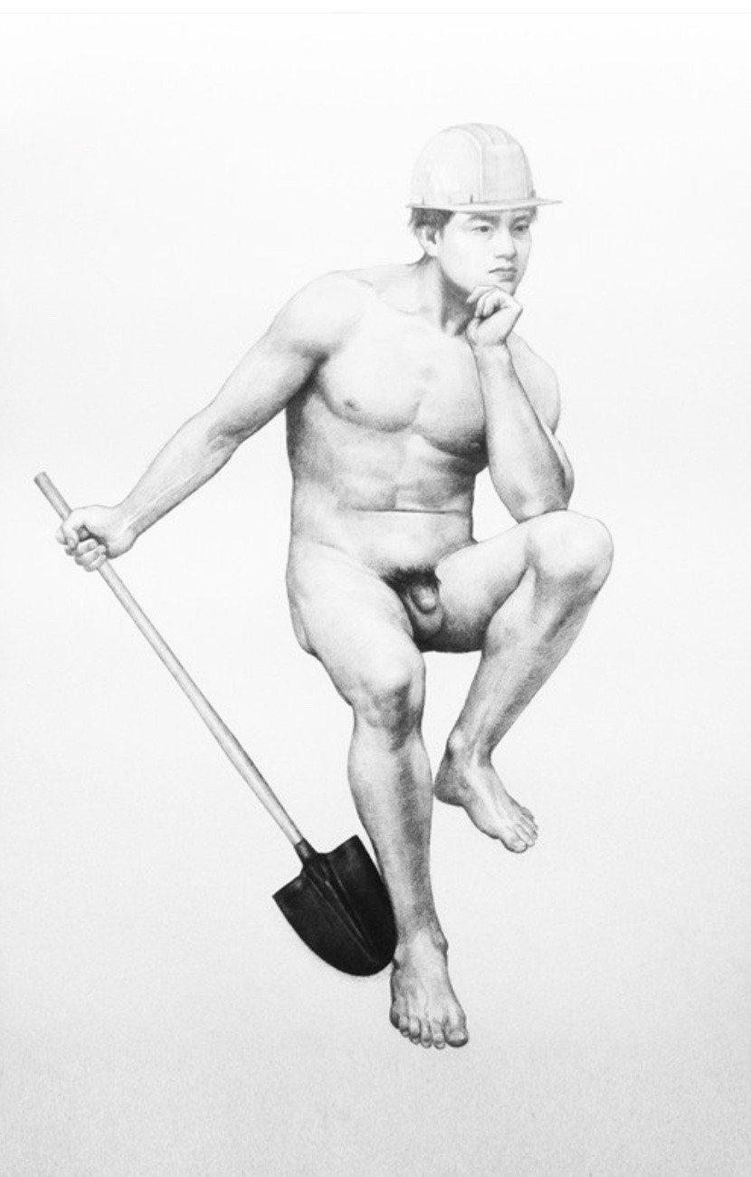 Wang Kai Chen, Studies for an academic drawing of the silent majority 6 Wang Kai Chen, Studies for an academic drawing of the silent majority 6