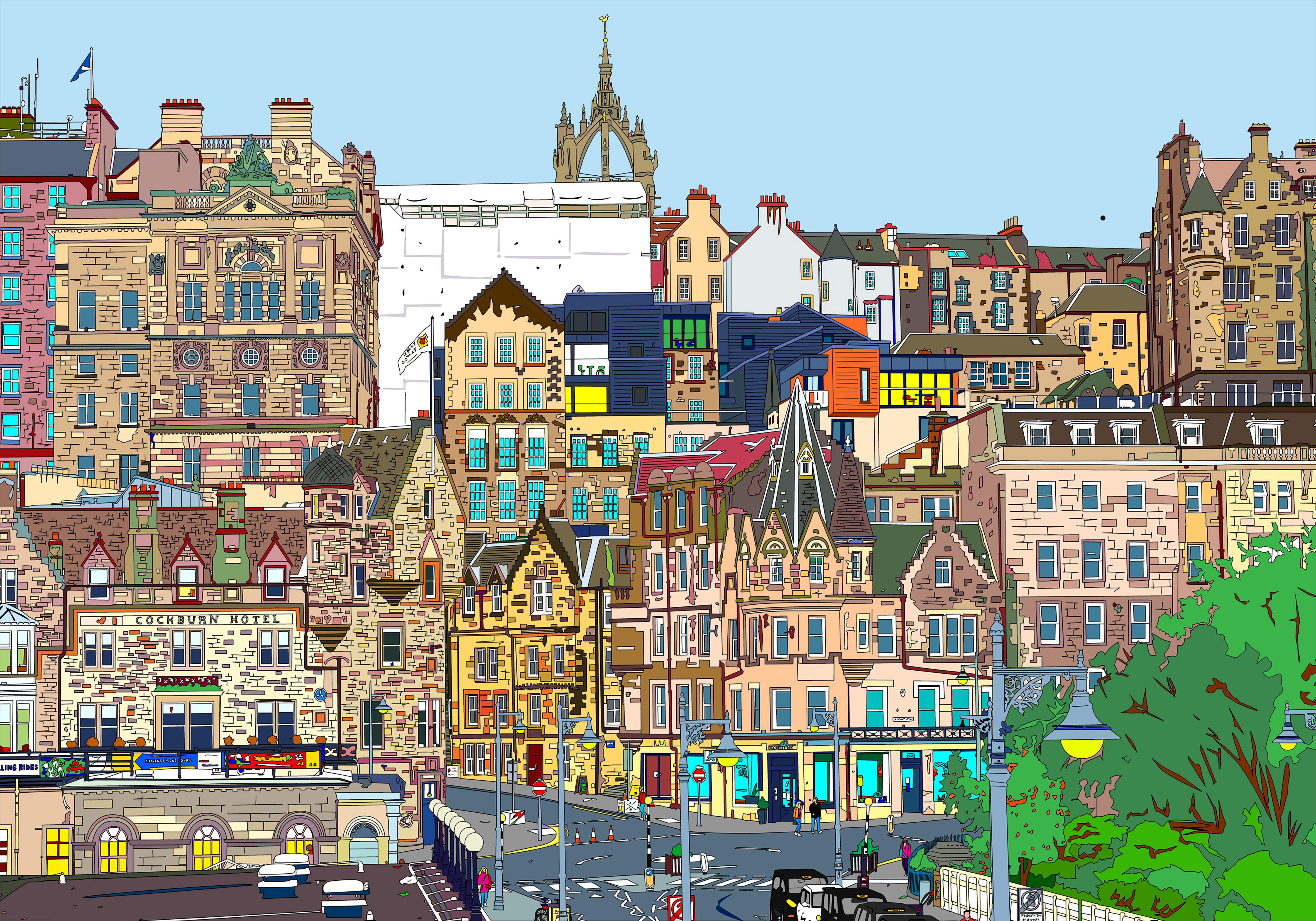 Marco Santaniello, Edinburgh View Marco Santaniello, Edinburgh View