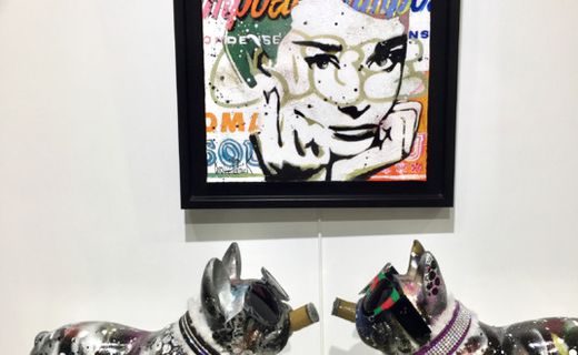 verano de la calle y el arte pop en Mougins