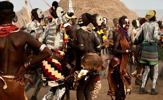 Tribal Celebration Series - The Karo Body Painters - Ethiopia by FAIE DAVIS
