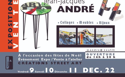 Expo/Vente à l'atelier JJA