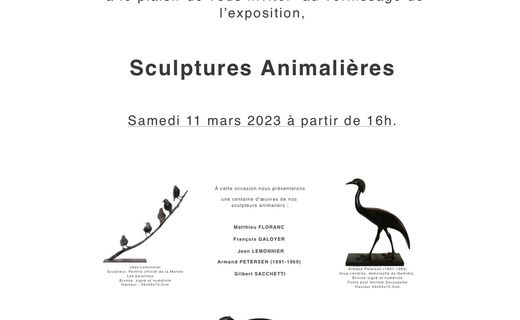 Sculptures Animalières