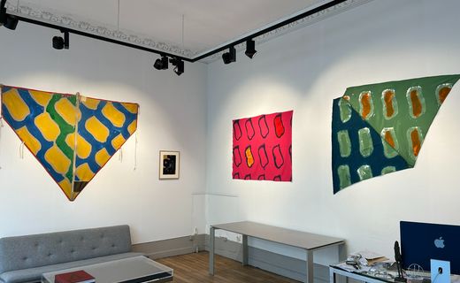 Exposition de Claude Viallat