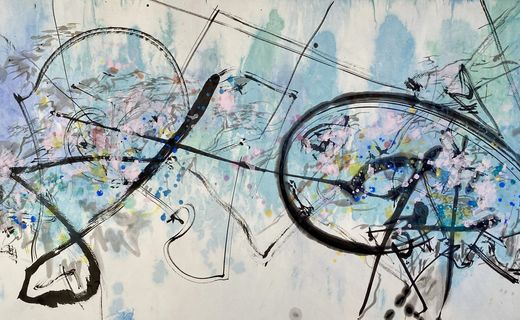 Qiongqiong Shao's abstract ink