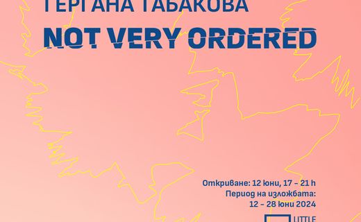 Pas très ordonné – Exposition de Gergana Tabakova