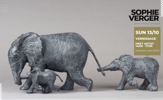 Sophie Verger: Exhibition of animal sculptures