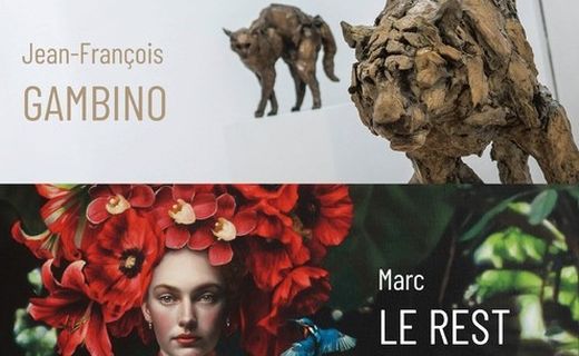 Exposición en Arte Veritas - Jean-François Gambino y Marc le Rest