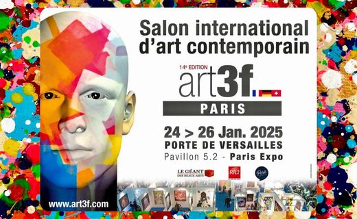 Internationale Messe für zeitgenössische Kunst Art3F Paris 2025
