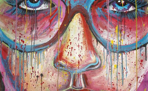 Visage Pop Art