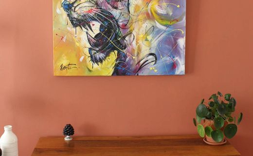Animal paintings exhibition