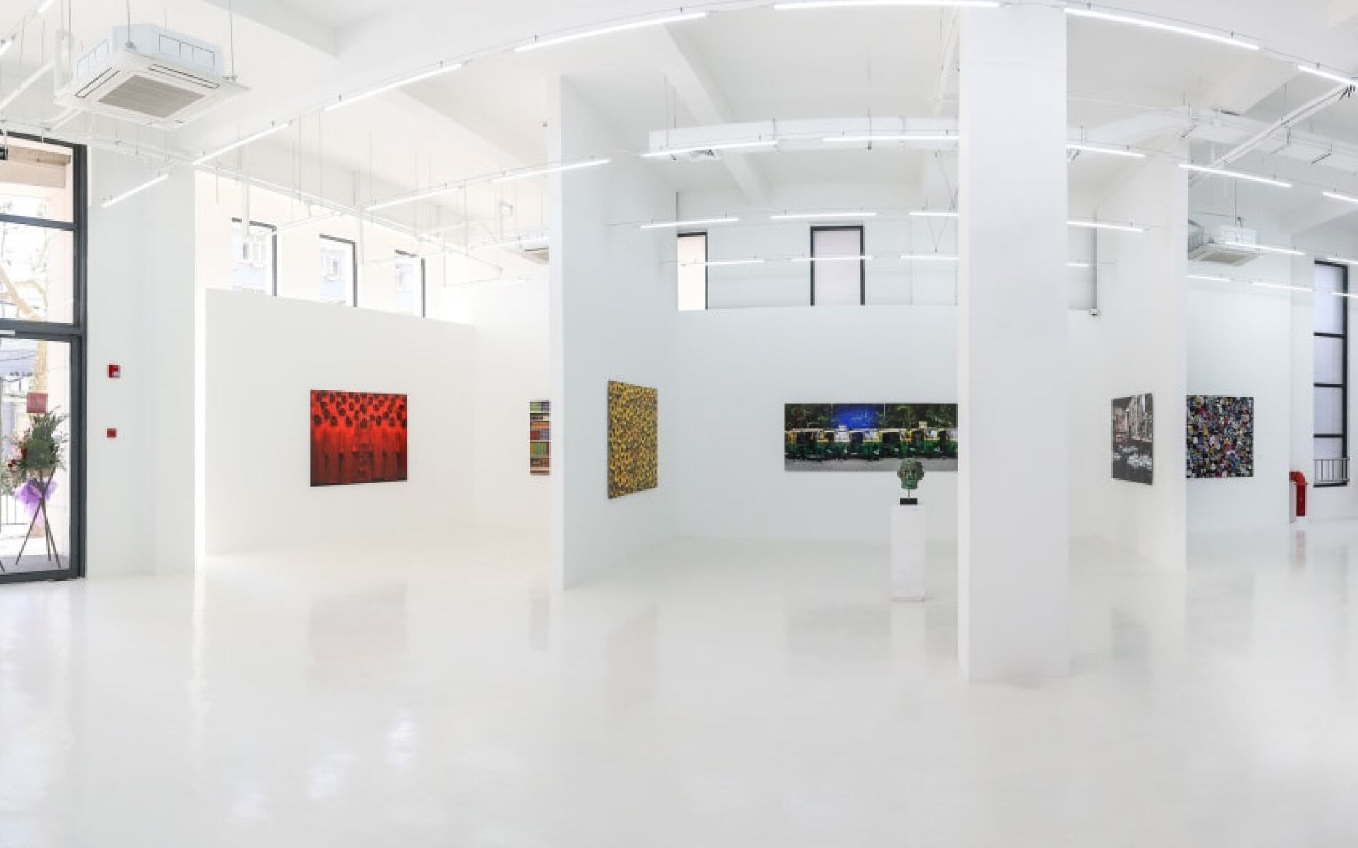 Professionelle Kunstgalerie